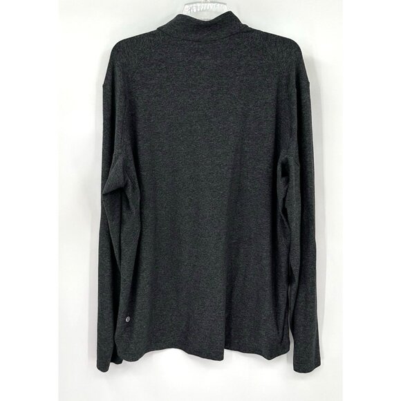 LULULEMON surge warm half zip pullover jacket embroidered heathered gray XXL - Picture 7 of 9